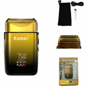 Shaver Kemei Km-TX10 Dourado