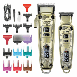 Vgr Kit V-643 Maquina De Corte E Acabamento Cor Dourado-escuro