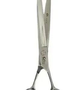 Tesoura Profissional UMI Fio Laser Barbeiro 398 - Prata