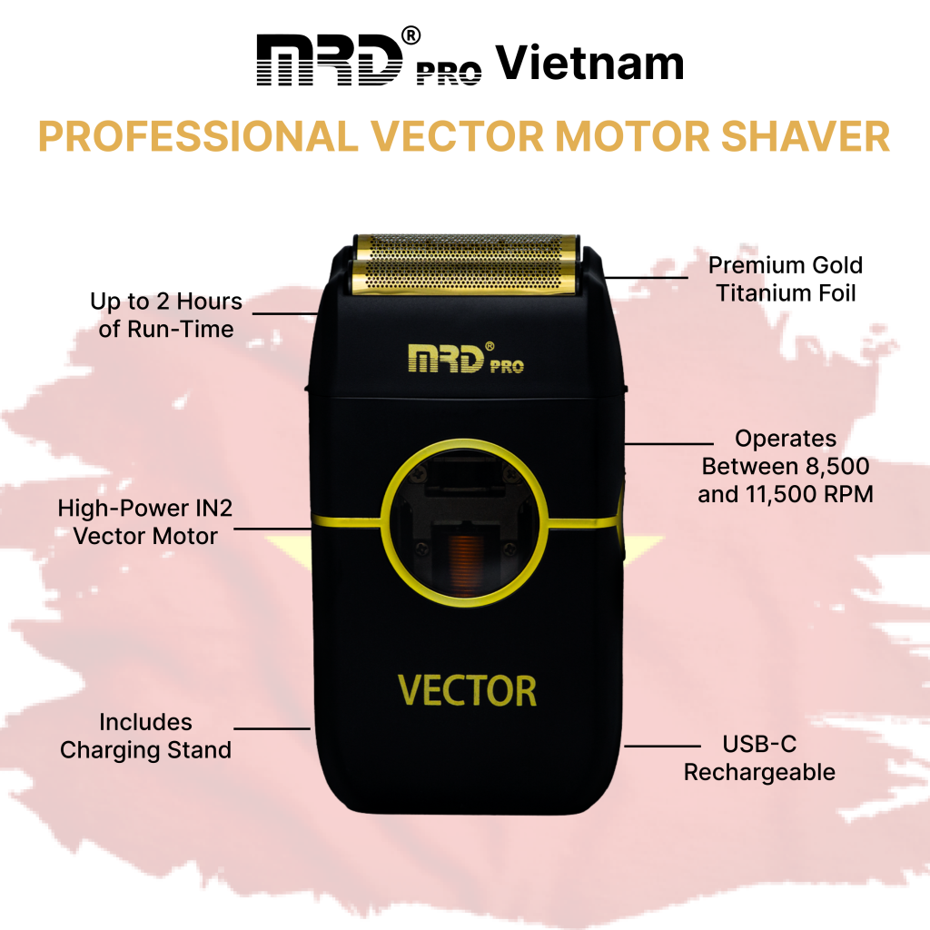 MRDPRO ZB-999 Shaver-PRETA - Imagem 5