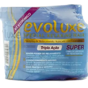 Mini Kit Econômico Relaxamento Super Guanidina Evoluxe 225g